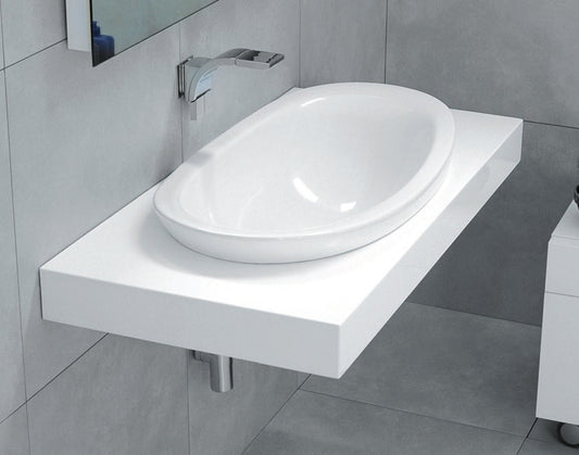 Mensola Lavabo 90 Cm 110 F c Beige