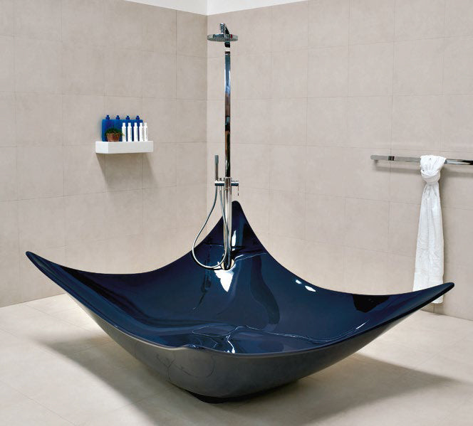 Leggera Vasca Pietraluce Blu Ultramarina