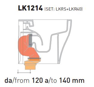 Set Per Scarico A Pavimento 120 140