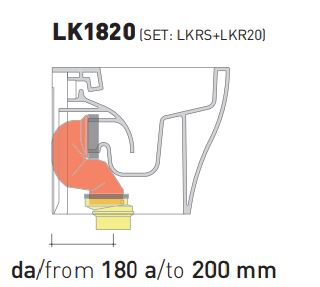 Set Per Scarico A Pavimento 180 200