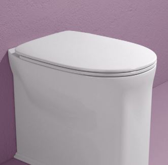 Copriwc Madre Slim Discesa Rallentata Bianco