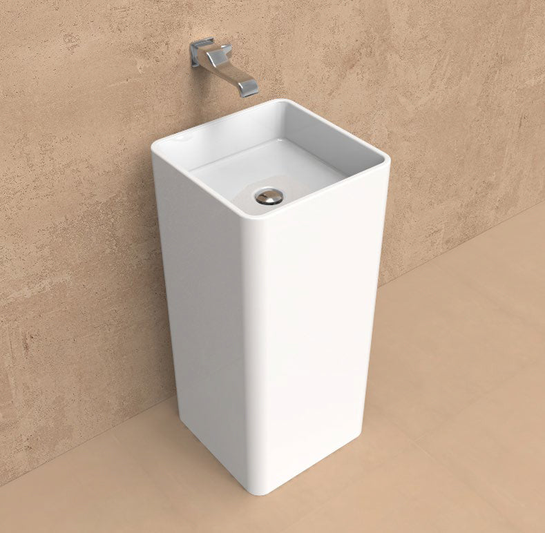Lavabo Monowash Parete Bianco