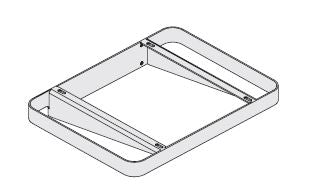 Staffa Per Miniwash 48 Sospeso Cromo