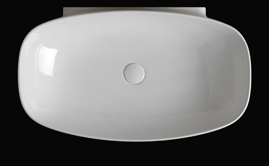 Lavabo 75 Nudaslim Da Appoggio Sospeso Fango