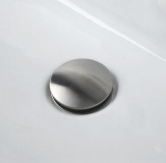 Piletta Lavabo Stop Go Acciaio