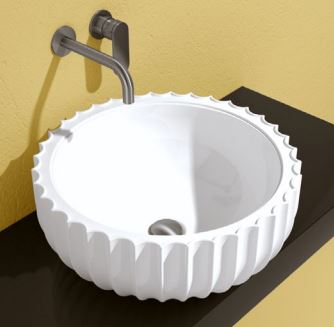 Settecento Lavabo Appoggio Bianco