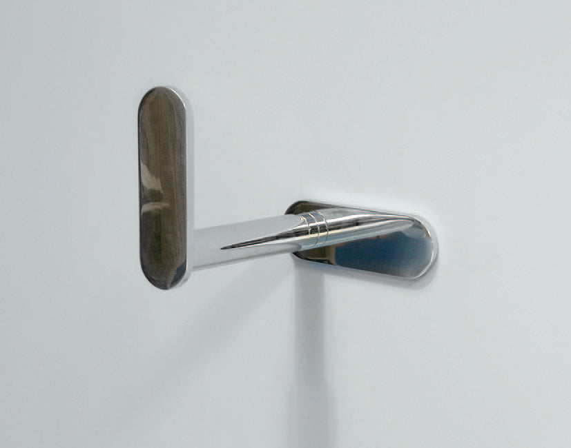 Two Portarotolo Cromo