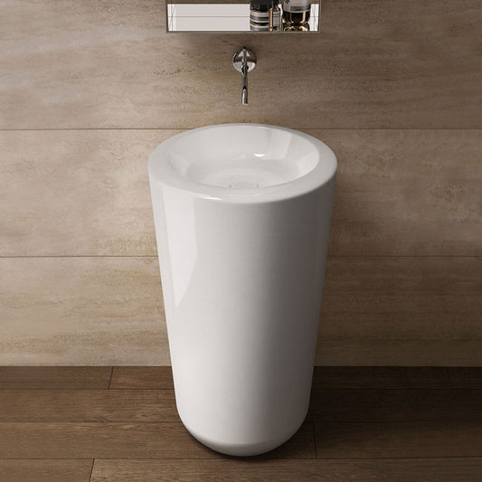 FLUID LAVABO FREESTANDING  CENTRO STANZA CACAO