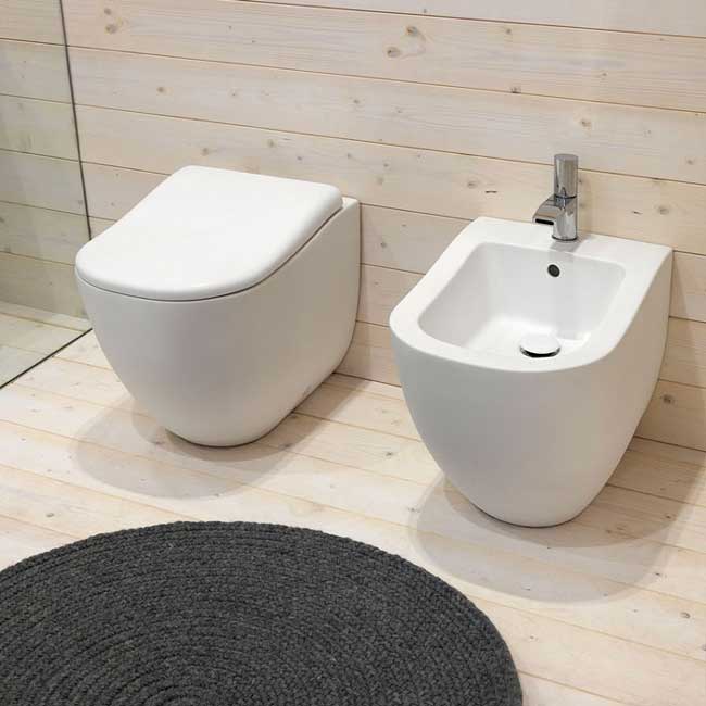 FLUID BIDET A TERRA TALCO