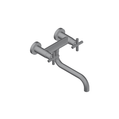 Fly Gruppo Lavello A Muro Nikel Brunito