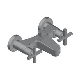 Fly Gruppo Vasca Esterno Senza Kit Doccia Nikel Brunito