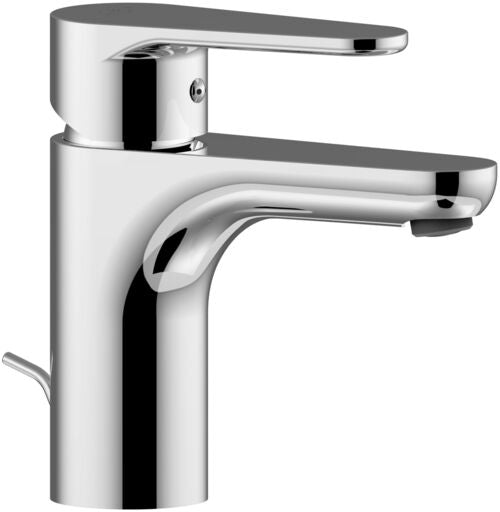 MISCELATORE LAVABO T/C CON SCARICO CLIC-CLAK 1"1/4 GREEN CROMO