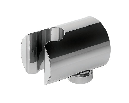 HAPTIC PRESA ACQUA CON SUPPORTO DOCCETTA BRUSHED BLACK CHROME - CORPO IN OTTONE