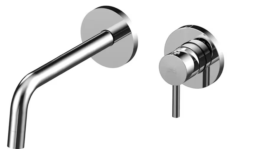 Mix Incasso Lavabo Con Bocca 248 Mm Piastra D70 Light