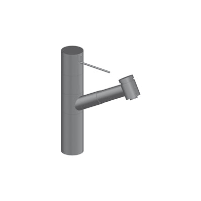 Miscelatore Cucina Doccia Estraibile 2 Getti Cromo