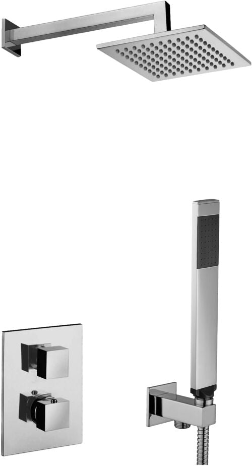 KIT DOCCIA LEQ518CR/M COMPOSTO: LEQ518CR/M+ZSOF075CR +ZSOF063CR350+ZFLO001CR+ZSUP032CR+ZDOC068