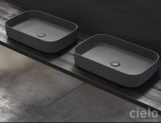 SHUI COMFORT LAVABO RETTANGOLARE 60 X 40 CACAO