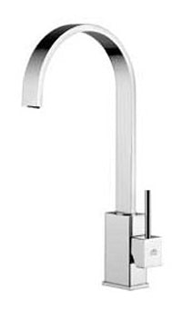 MISCELATORE LAVELLO CANNA PIATTA LEVA ASTA LEVEL CROMO