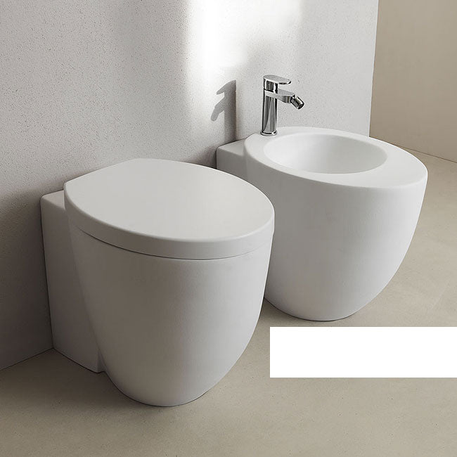 LE GIARE BIDET A TERRA  BIANCO