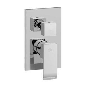 MISCELATORE INCASSO CON DEVIATORE CON 3 USCITE LEVA STANDARD LEVEL CROMO