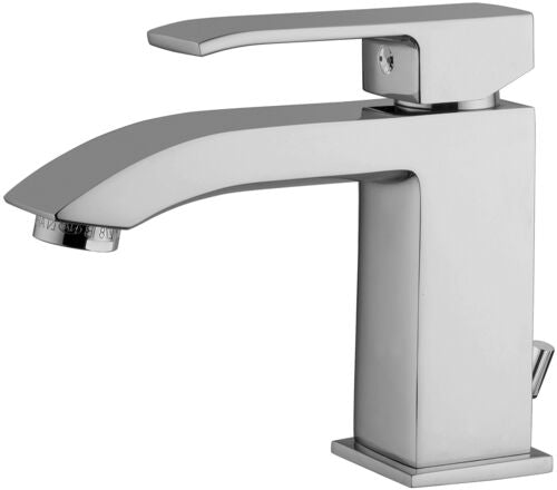 MISCELATORE LAVABO T/C CON SCARICO CLIC-CLAK 1"1/4 LEVA STANDARD LEVEL CROMO