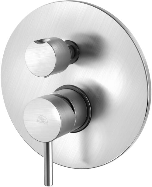 MISCELATORE INCASSO CON DEVIATORE CON 3 USCITE LIGHT NERO OPACO