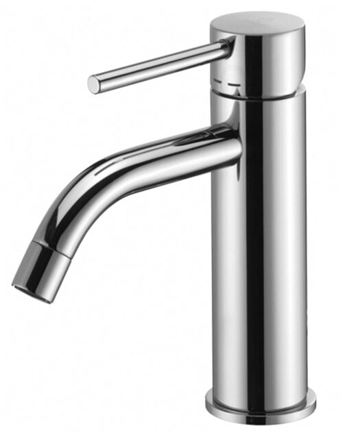 MISCELATORE LAVABO SENZA SCARICO LIGHT STEEL LOOKING