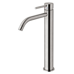 MISCELATORE LAVABO SENZA SCARICO PROLUNGATO LIGHT STEEL LOOKING