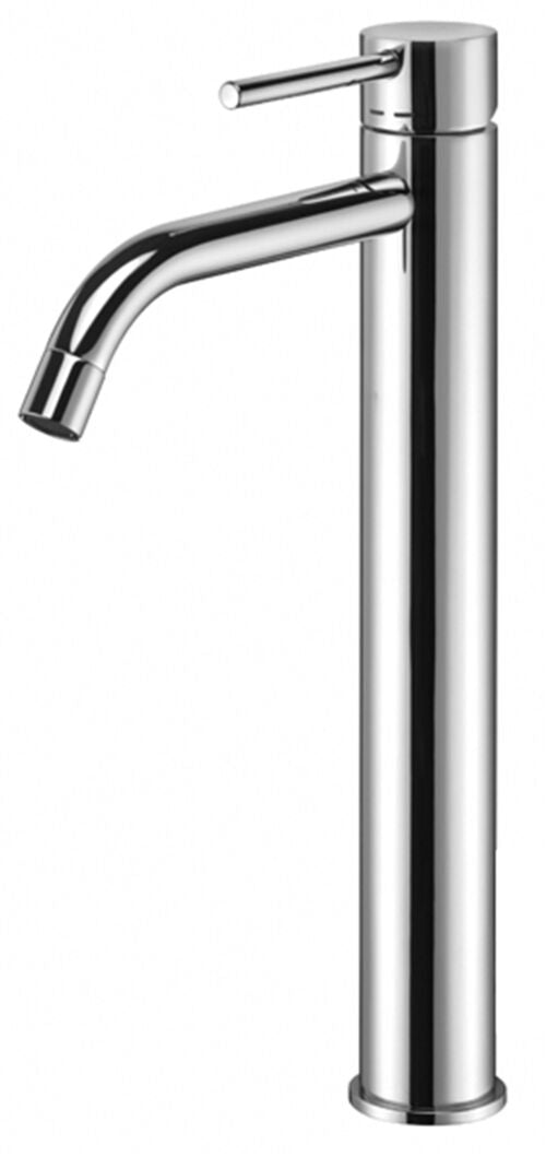 MISCELATORE LAVABO SENZA A 1' 1/4 PROLUNGATO LIGHT STEEL LOOKING