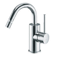 MISCELATORE BIDET GIREVOLE SCARICO AUTOMATICO 1' 1/4 CANNA D.18 OMBRELLO BIDET LIGHT CROMO