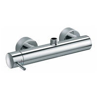 MISCELATORE DOCCIA ESTERNO 3/4' ROVESCIATO LIGHT CROMO