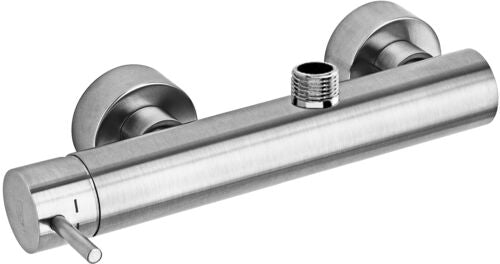 MISCELATORE DOCCIA EST. 1/2' LIGHT NERO OPACO