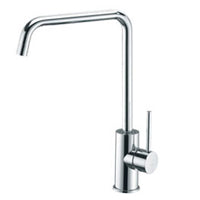 MISCELATORE MONOFORO LAVELLO CANNA D.18 2 PIEGHE LIGHT CROMO