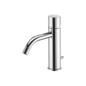 MISCELATORE LAVABO SCARICO AUTOMATICO 1' 1/4 CON LEVA CILINDRO SENZA PERNO LIGHT CROMO