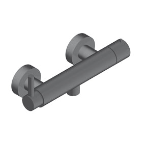 Lino Doccia Termostatica Esterna Presa Acqua Inferiore Da 1 2 Nickel Spazzolato