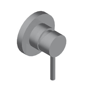 Lino Miscelatore Incasso Cartuccia 45 Mm bassa Pressione Nickel Spazzolato