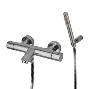 MISCELATORE TERMOSTATICO VASCA CON DUPLEX METAL LIGHT TERMOSTATICO CROMO