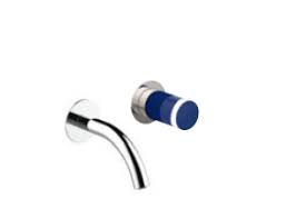 NICE MISCELATORE LAVABO DA PARETE NERO OPACO