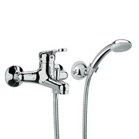 MISCELATORE VASCA DUPLEX NETTUNO CROMO