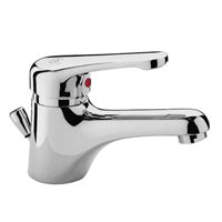 MISCELATORE LAVABO SCARICO AUTOMATICO 1'1/4 NETTUNO CROMO