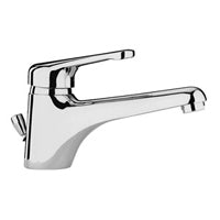 MISCELATORE LAVABO SCARICO AUTOMATICO 1" PROLUNGATO NETTUNO CROMO