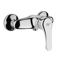 MISCELATORE DOCCIA ESTERNO 1/2' CON DUPLEX NETTUNO CROMO