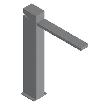 Online Miscelatore Lavabo Da Appoggio Senza Scarico Bocca 20 Cm Acciaio Inox Spazzolato