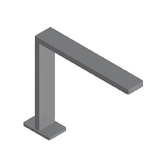 Online Canna Da Appoggio 20 Cm Acciaio Inox Spazzolato