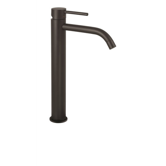 MISCELATORE LAVABO SENZA SCARICO PROLUNGATO LIGHT NERO OPACO