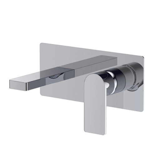 Miscelatore Monocomando Ad Incasso Per Lavabo Canna Sx Lmax 129mm Piastra Esterna Completo Di Parti Interne