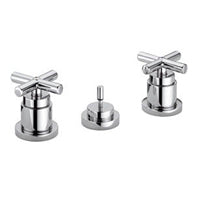 BATTERIA BIDET SCARICO AUTOMATICO 1' 1/4 QUATTRO CROMO