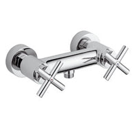 GRUPPO DOCCIA ESTERNO ATTACCO 1/2' QUATTRO CROMO