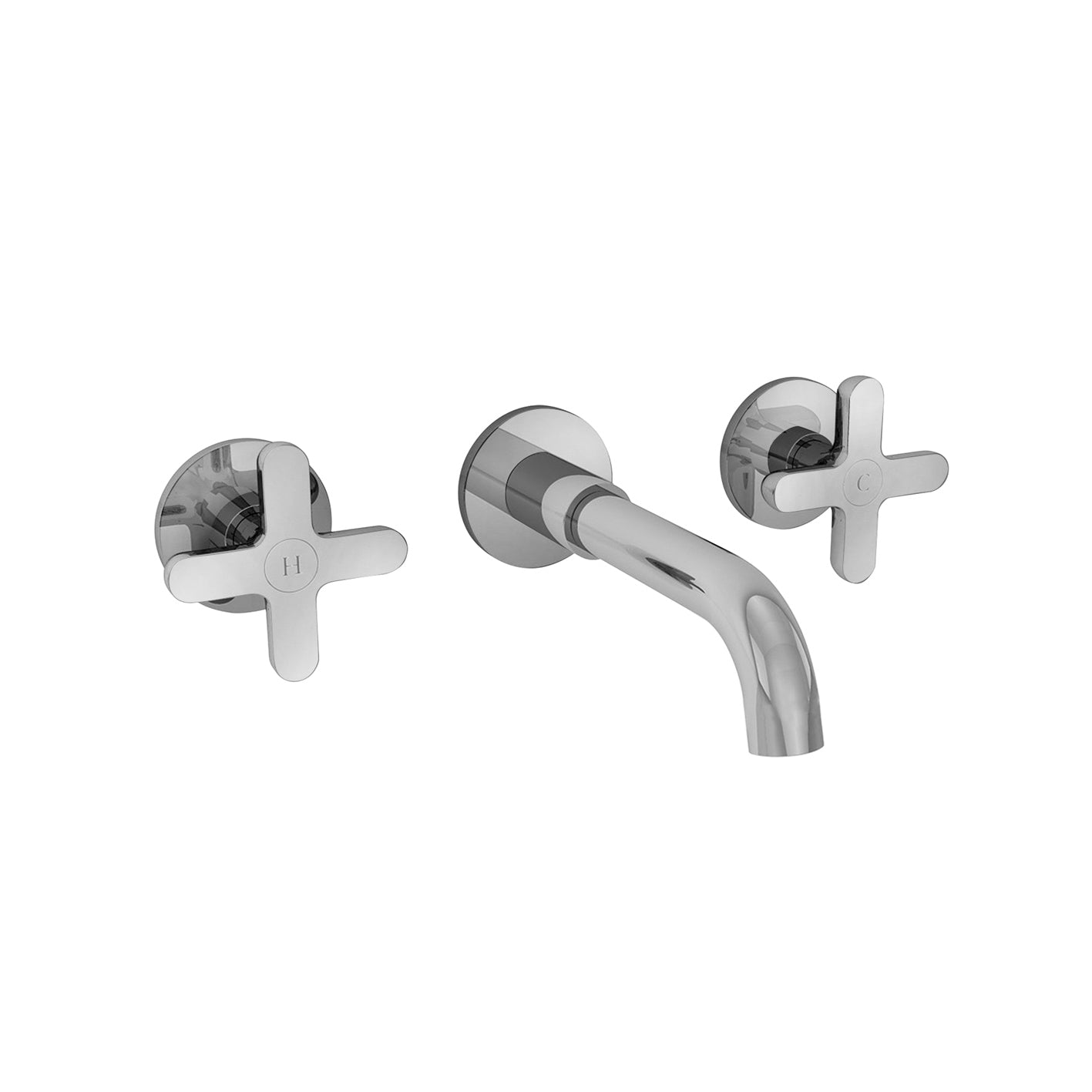 ICONA CLASSIC GRUPPO LAVABO DA PARETE NICKEL PVD