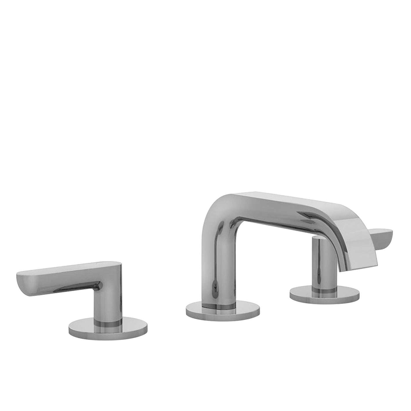 ICONA DECO GRUPPO LAVABO 3 FORI  MATT GUN METAL PVD